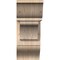 Ekena Millwork Legacy Traditional Smooth Bracket w/ Offset Brace, Douglas Fir, 7 1/2"W x 18"D x 18"H BKT0806X18X18LEC01SDF - alternate 4